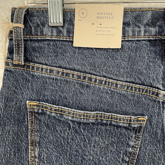 Universal Thread Vintage Stretch Bootcut Jeans Women's 8/29 Medium Wash NEW - Picture 6 of 11